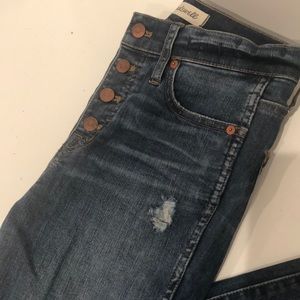 Madwell high rise skinny jeans
